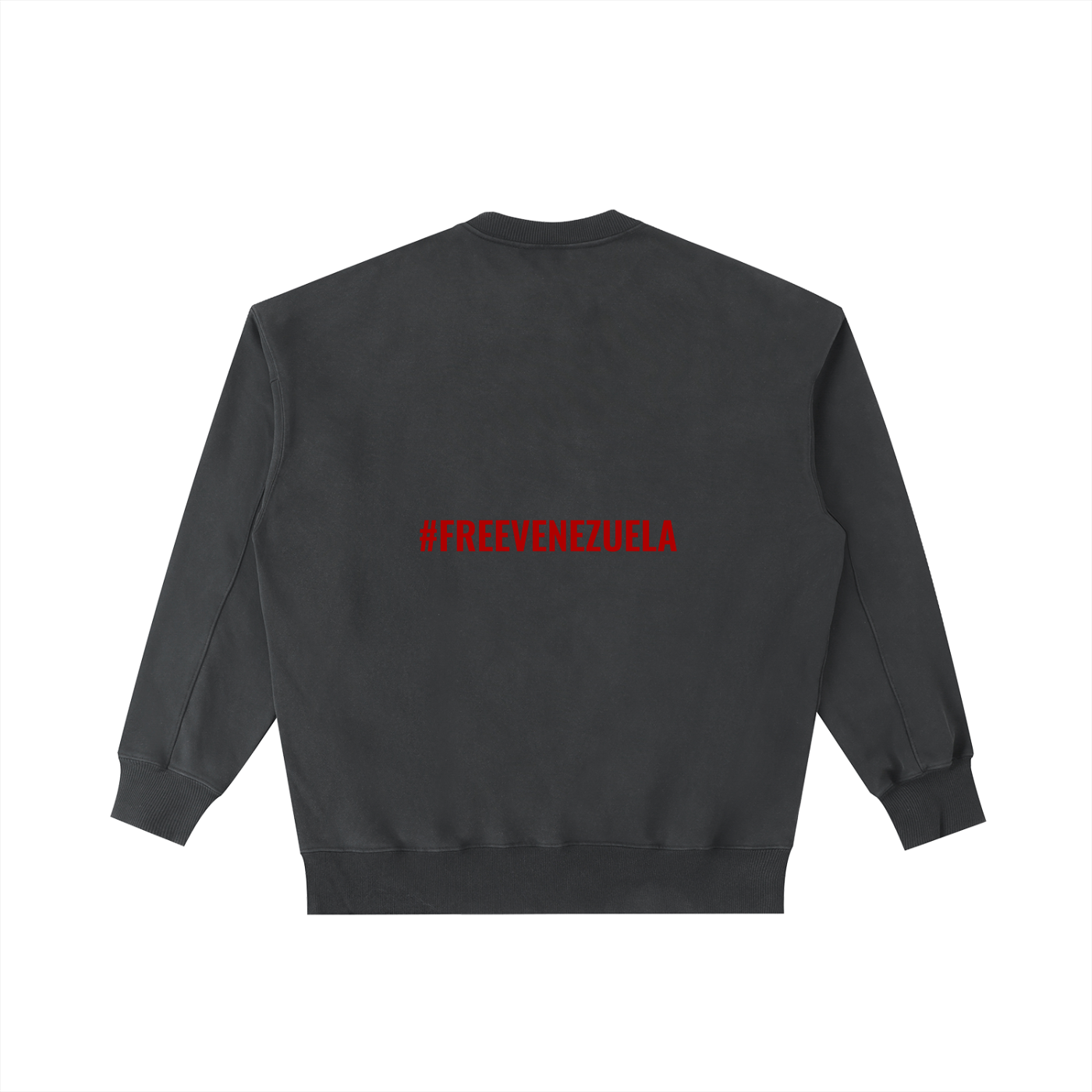 #FREEVENEZUELA Vintage Washed Heavyweight Crewneck Sweatshirt