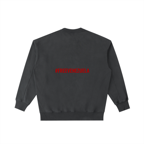 #FREEVENEZUELA Vintage Washed Heavyweight Crewneck Sweatshirt